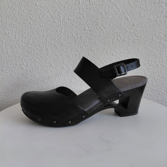 Dansko Shoes - SOLD SOLD SOLD  Black Mary Jane Ankle Strap THEA Clogs